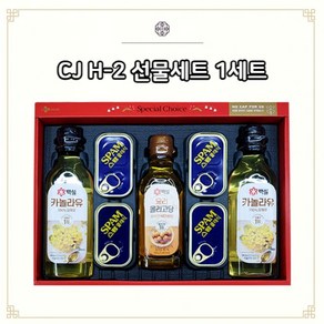 CJ 특별한선택 H-2 선물세트 1세트 복합 설 추석 선