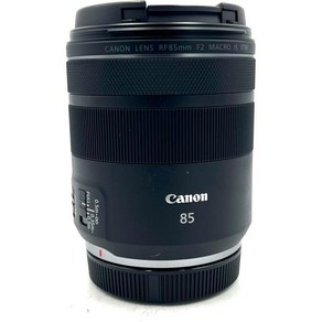 Canon RF 85mm F2 매크로는 STM 컴팩트 중망원 블랙 렌즈(4234C002).