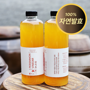 [엄마와아들이농사진] 100% 천연 발효 감식초 원액 지리산 자연 마시는 건강 식초, 900ml, 6개