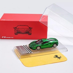 XF model 1:64 페라리 F8 트리뷰토 - 그린, 1개