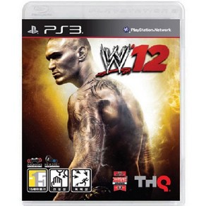 WWE 12 / W 12 (PS3/중고) 정식발매판