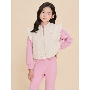 빈폴 BEANPOLE KIDS 시즌오프 30여아 러블리 패딩 베스트 아이보리 BI4836G010 407267