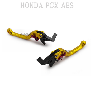 BPK 25년 PCX ABS전용 파킹 레버 19- 23 24년 PCX125 브레이크 레버 접이식 조절 폴딩, 1세트, 골드