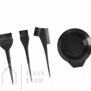 정리방 염색도구 세트 헤어염색빗 염색꼬리빗, 1개