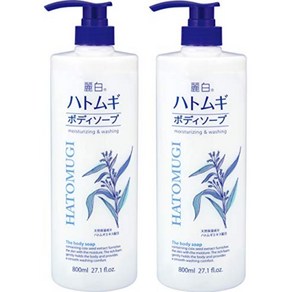 일본 하또무기 바디워시 솝 (800ml)x2, 1개, 800ml