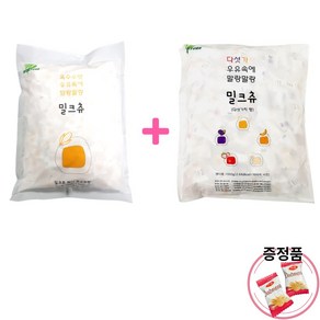 하오리위안 밀크츄 5가지믹스1kg + 옥수수맛 1kg (오트밀2개증정), 1kg, 1개