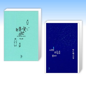 (박노해 세트) 눈물꽃 소년 + 너의 하늘을 보아 (전2권)