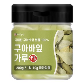 건강중심 국산 구아바 잎 분말, 1개, 200g