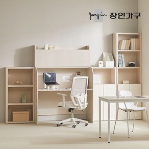 [즉시할인] 장인가구 토모 1인 독서실책상 학생 공부 철제형/일체형