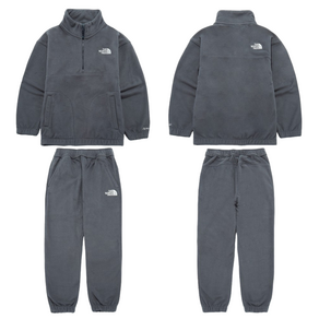 노스페이스 [노스페이스키즈 공식] NT7TQ61S 키즈 캠퍼 EX 플리스 세트_DARK GRAY