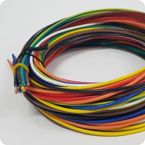 UL 1015 AWG 22 케이블 단선 총 32m (8 colo * 2 m* 2 ea), 1개