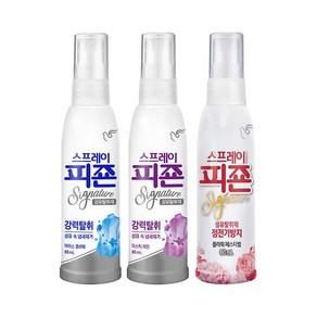 스프레이 피죤 섬유탈취제 80ml X 3종(플라워+미스틱+아이스), 3개
