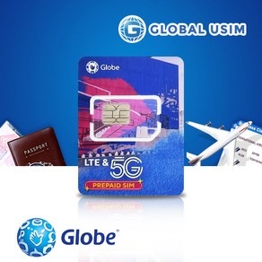 필리핀유심 글로브(Globe), 10GB, 7일, 1개