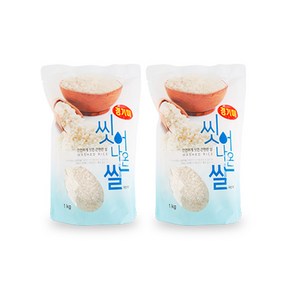 [이쌀이다] 경기미 씻어나온쌀 1kg x 2봉, 2개