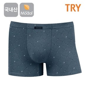 TRY 국내산 남성 모달소재 남자드로즈팬티 속옷(카키)