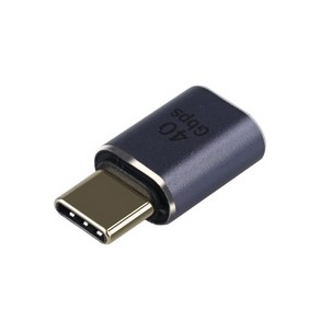 Coms USB 4.0 C타입 젠더 E-Make 40Gbps IH589