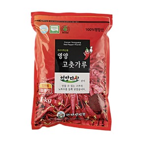 태양초 영양 고추가루 김치용(보통맛) 1kg, 1개