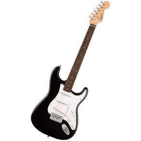 Fender 펜더 스퀴어 데뷔 시리즈 스트라토캐스터 일렉트릭 기타 초보 2년 보증 포함 무료 레슨 매트 마감 블랙