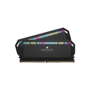 컴퓨터 부품 CORSAIR DOMINATOR 플래티넘 RGB DDR5 RAM 32GB (2x16GB) 5600MHz CL36 인텔 XMP iCUE 호환 컴퓨터 메모리 - 블랙 (, 1) 32GB (2x16GB) - 블랙, 2개