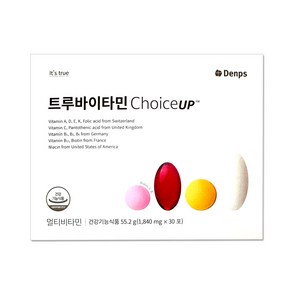 덴프스 트루바이타민 Choice UP 초이스업 1840mg X 30포 1박스, 30회분, 1개