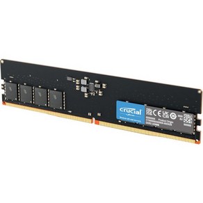 중요 RAM 32GB DDR5 4800MHz CL40 데스크톱 메모리 CT32G48C40U5, 8GB