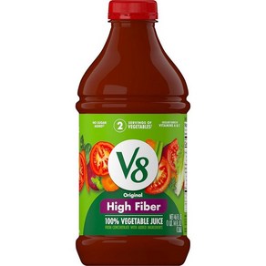 (미국직배송) V8 오리지널 100% 야채 주스 토마토 주스와 블렌드 354.9ml (12온스) 병 (12팩), 46 Fl Oz (Pack of 1), 저나트륨 오리지널