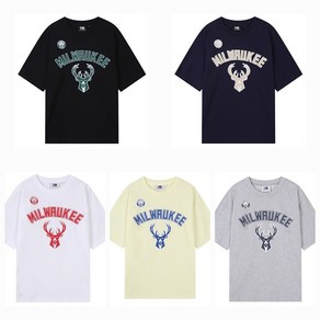 [NBA]NC청주느바 MIL빅로고 팀 반팔티셔츠 N242Z9020P