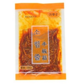 [현호] 중국식품 미래상사 고방자 뉴티진 (소힘줄무침), 100g, 1개