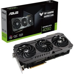 ASUS TUF 게이밍 지포스 RTX™ 4090 OG OC Edition 그래픽 카드PCIE 4.0 24GB GDDR6X DL, TUF Gaming_RTX4090OCOGBlack, 1개