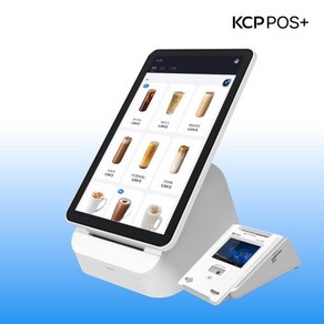 [KCP POS+] 태블릿 일체형 포스 키오스크 올인원 결제 단말기 체리플러스 체리포스, 블랙 / 이미 카드 가맹점은 되어 있어요!, 1개, 체리플러스 + 애플페이NFC멀티패드