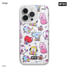 엘라고 BT21 젤리캔디 아이폰 14 13 미니 플러스 프로 프로맥스 케이스