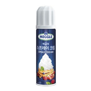 메글레 동물성 스프레이 휘핑크림 250g 1박스 12개, 3kg, 1개