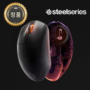 스틸시리즈 PRIME Wieless 무선 게이밍 마우스 M-00030, 0 (국내정품) PRIME 무선, 0 (국내정품) 블랙