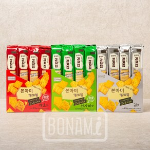 무배] 본아미(bonami) 감자칩 68g x 12봉 X 3 ( 총 36봉) (와사비12봉 +김맛 12봉 + 매운맛12봉), 36개