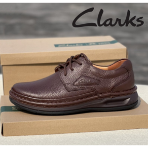 Clarks 클락스 소가죽구두 캐주얼화 슬립온 모카신 정장화 쿠션감좋은 워킹화 남성화 브라운