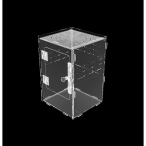 [곰찌 조립식 파충류장] 아크릴 사육장 도마뱀케이지 곤충 크레스티드게, 1개