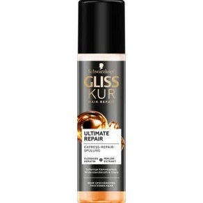 슈바츠코프 글리스커 GLISS KUR Rinse Express Repair Ultimate Repair 얼티메이트 리페어 스프레이형 헤어에센스 200ml 4팩