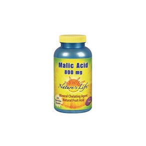 Nature's Life Malic Acid 800 mg | GLuten Free Non-GMO 250 Count 749526