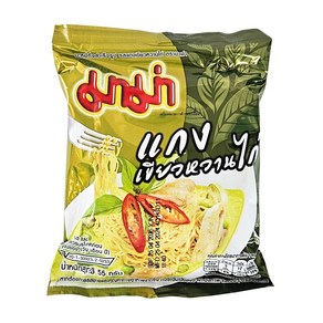 태국라면 MAMA 치킨 커리 라면 55g 마마라면 / CHICKEN CURRY INSTANT NOODLES, 1개