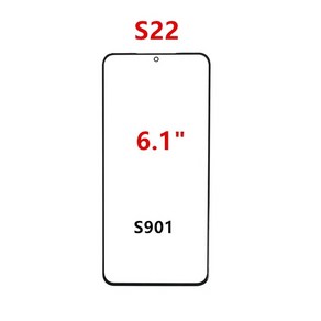 터치 스크린 전면 패널 LCD 디스플레이 아웃 유리 수리 부품 + OCA 삼성 갤럭시 S24 S23 S21 FE S10E S22 플러스 S20 S10 라이트, 1개