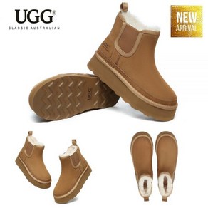 호주어그 부츠 어그 첼시 플랫폼 숏 UGG 24FW 체스트넛