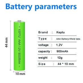 900mAh AAA nimh 배터리 aaa 용접 탭 포함 충전식 1.2V 필립스 전기 면도기 칫솔, [08] 20pcs