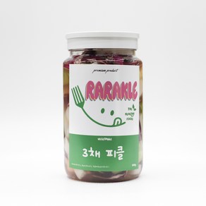 무설탕 수제 3채 피클 500g 헬스 식단 반찬, 1개