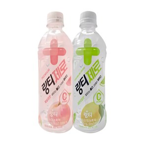 링티제로 복숭아맛 12개 + 레몬라임맛 12개 총24개(500ml), 복숭아12개 레몬12개, 24개, 500ml