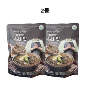 박수홍의 착한 뼈없는 갈비탕 700g x 5봉/G 5개, 2개