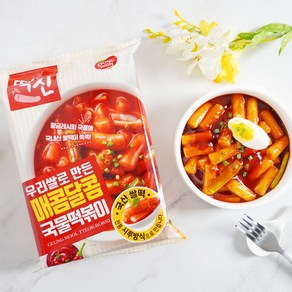 동원 떡볶이의신 매콤달콤 국물떡볶이 395g 2인분 3개