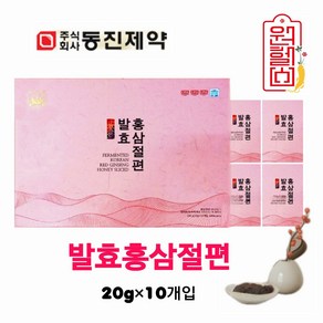 동진제약 정삼당 발효홍삼절편 20g*10개입 홍삼절편 동진홍삼절편 동진 발효홍삼절편, 1개, 200g