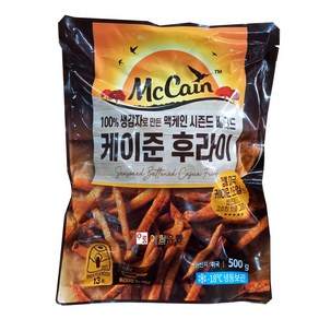 대상 맥케인 시즌드 베터드 케이준 후라이(냉동) 500g /무료배송, 1개, 상세페이지 참조