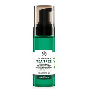 The Body Shop Tea Tee Skin Cleaing Foaming Cleanse 티 트리 스킨 클리어링 포밍 클렌저 150ml, 1개