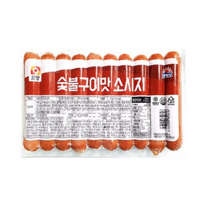 대림선 사조 오양 숯불구이맛 소시지 1kg, 8개